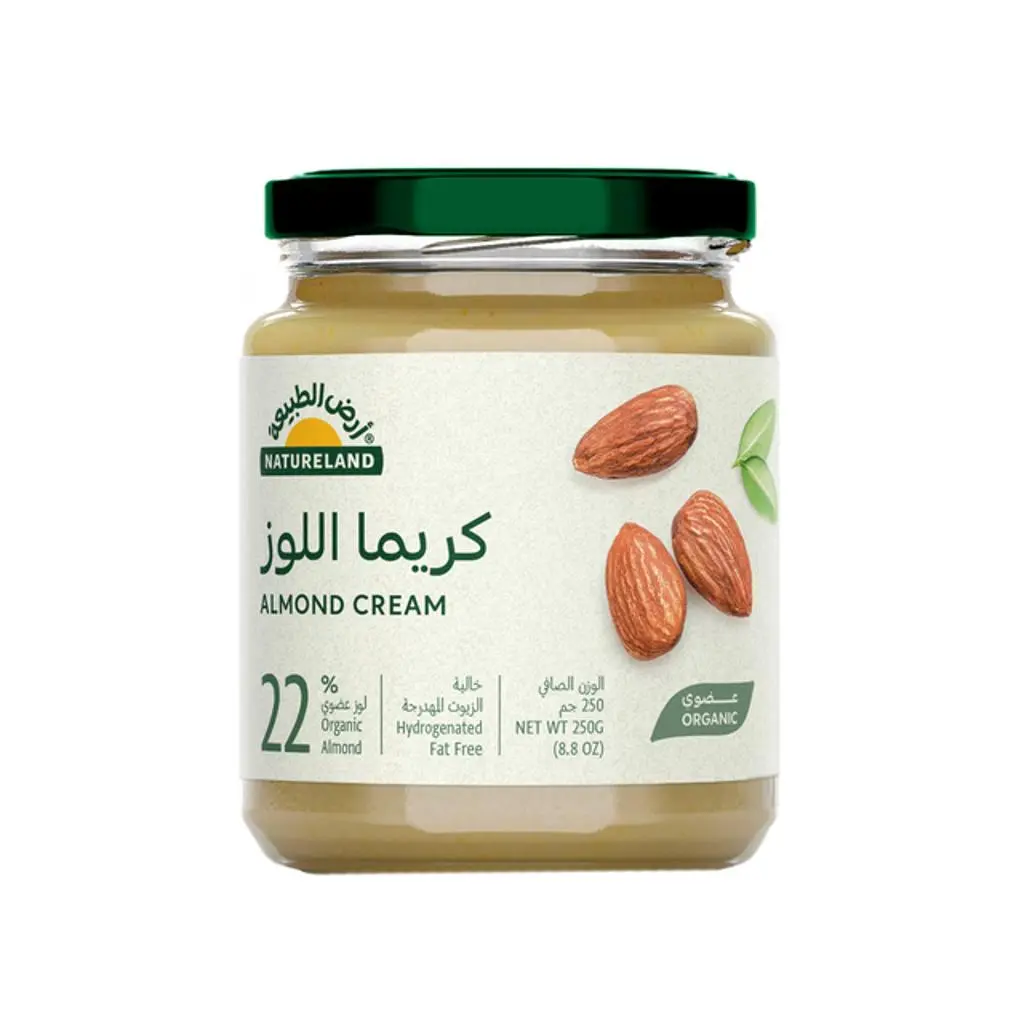 كريمة اللوز عضوي